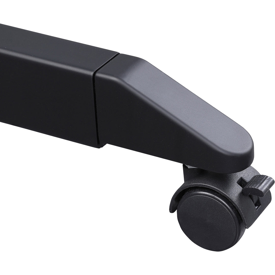 Image of Lorell Training Table,Folding,Mobile,63"x29-1/2"x29-1/2",WTHRDCL/BK