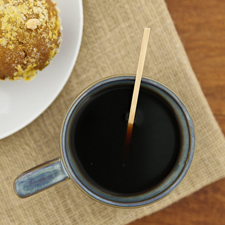Image of Royal R810 Wood Coffee Stir Sticks, 5.5" Length, Birch Wood, Natural, 1000 / Box