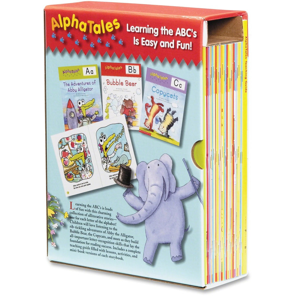 Image of Scholastic Teaching Resources Alpha Tales Book Set, 26 Books/ST, Multi