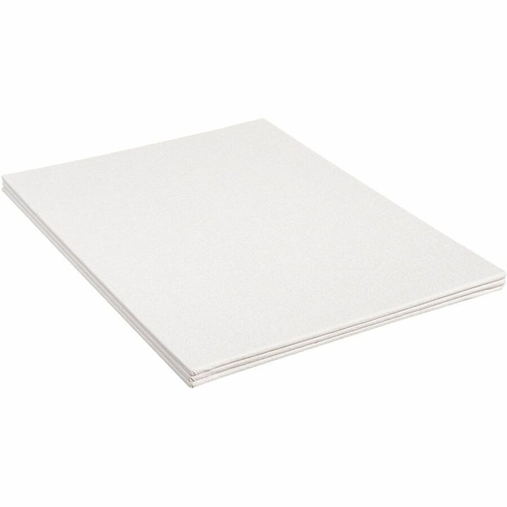 Image of Prang AC6052 Canvas Panels, Painting, Art, 3 Piece(s), 9" W x 12" Length, White, Acrylic, 3 / Pack