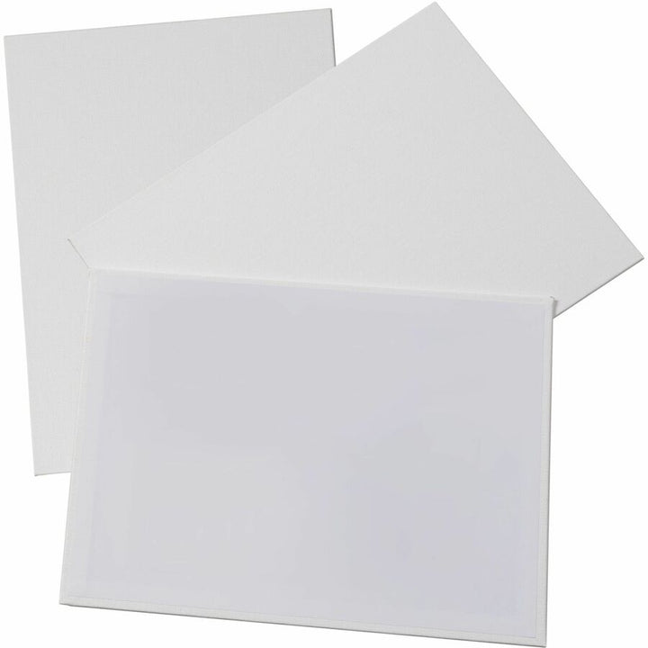 Image of Prang AC6052 Canvas Panels, Painting, Art, 3 Piece(s), 9" W x 12" Length, White, Acrylic, 3 / Pack