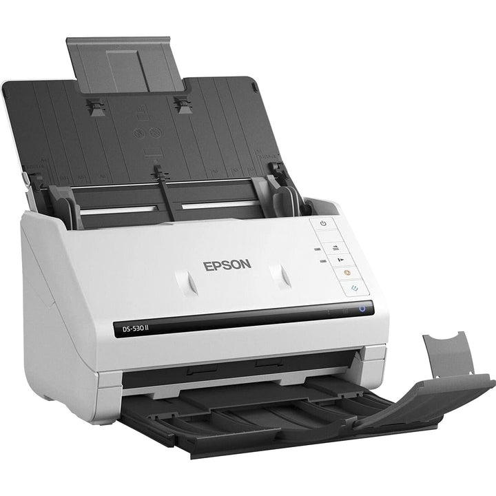 Image of Epson® Ds-530 Ii Color Duplex Document Scanner, 600 Dpi Optical Resolution, 50-Sheet Duplex Auto Document Feeder