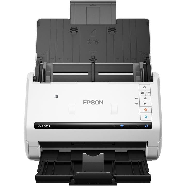 Image of Epson® Ds-575w Ii Wireless Color Duplex Document Scanner, 600 Dpi Optical Resolution, 50-Sheet Duplex Auto Document Feeder