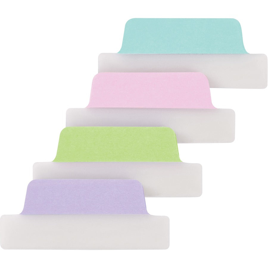 Image of Avery® Ultra Margin Tabs, 2-1/2"x1", 24/PK, 72PK/CT, Pastel AST