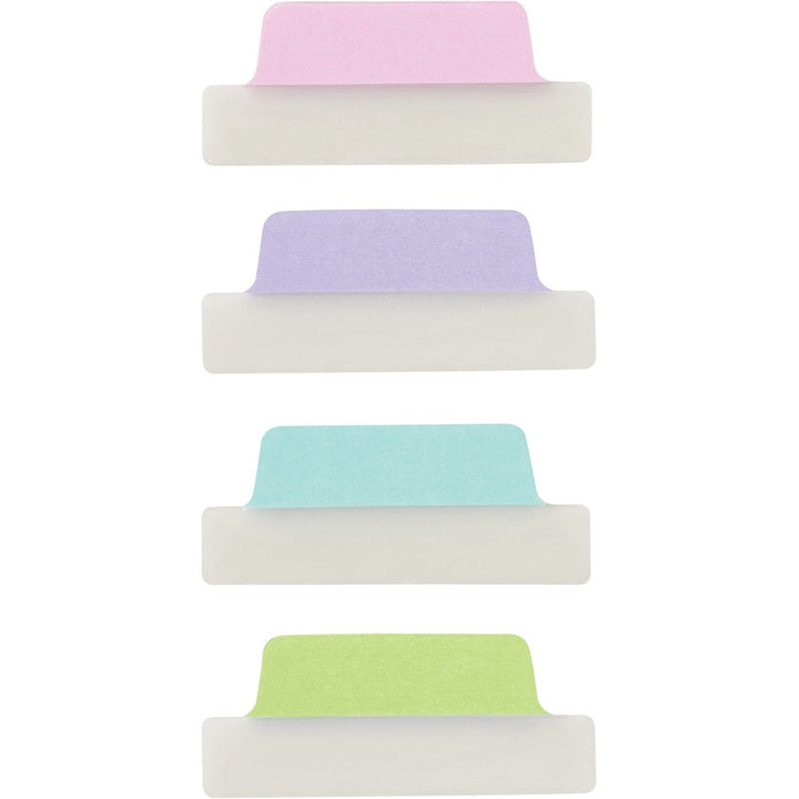 Image of Avery® Ultra Margin Tabs, 2-1/2"x1", 24/PK, 72PK/CT, Pastel AST