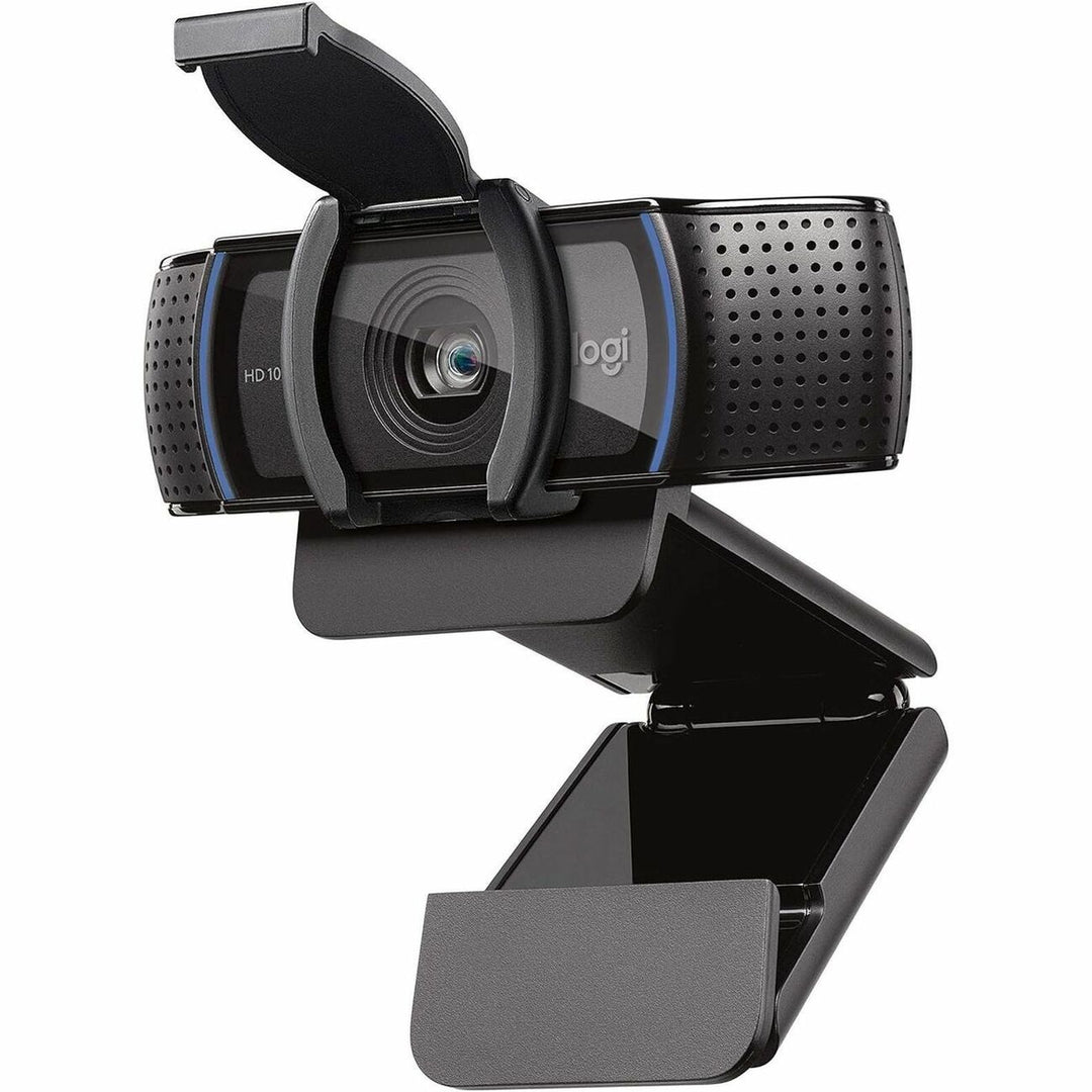 Image of Logitech C920e Business Webcam, 1920 x 1080 Video, Auto-focus, 78° Angle, Microphone, For Notebook, Monitor, 1 Each