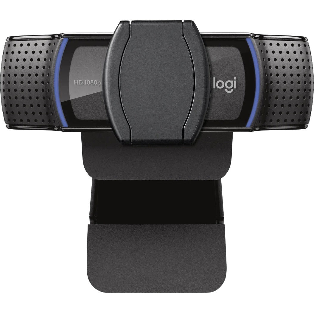 Image of Logitech C920e Business Webcam, 1920 x 1080 Video, Auto-focus, 78° Angle, Microphone, For Notebook, Monitor, 1 Each