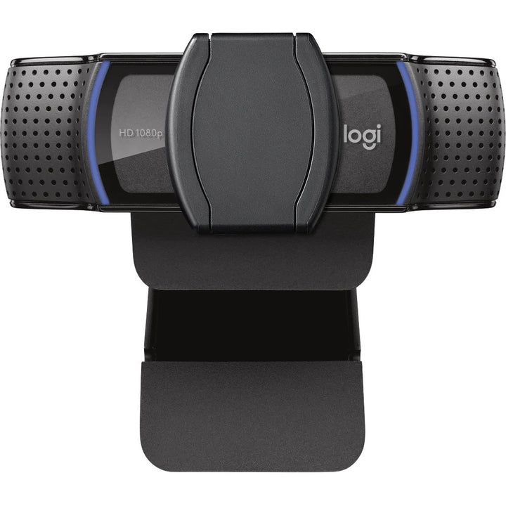 Image of Logitech C920e Business Webcam, 1920 x 1080 Video, Auto-focus, 78° Angle, Microphone, For Notebook, Monitor, 1 Each