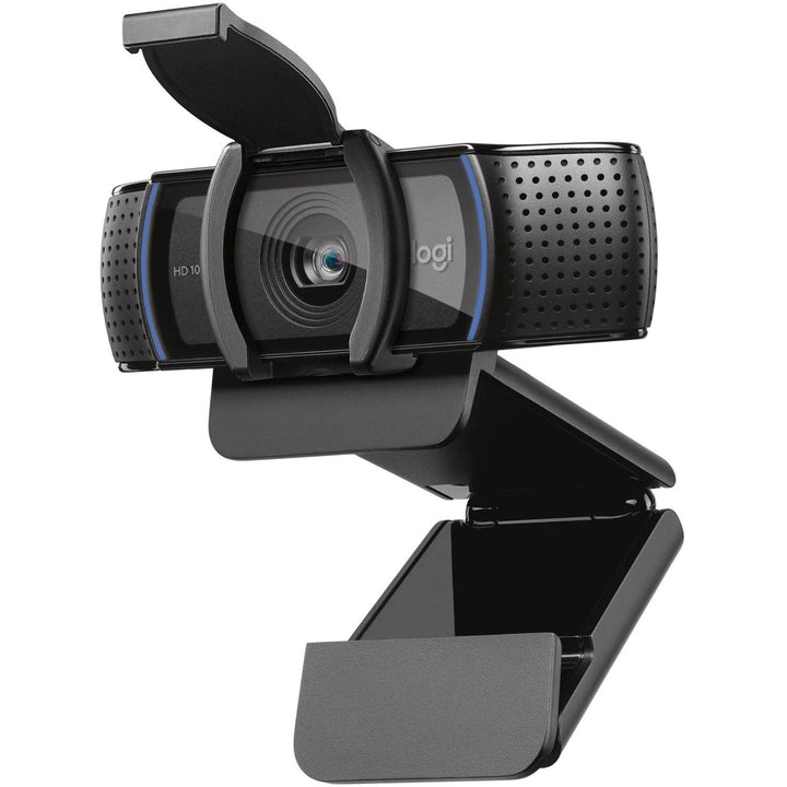 Image of Logitech C920e Business Webcam, 1920 x 1080 Video, Auto-focus, 78° Angle, Microphone, For Notebook, Monitor, 1 Each