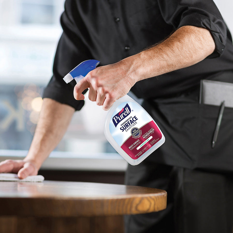 Image of GOJO® Foodservice Sanitizer, Trigger Spray/Capped, 32oz, 6/CT, CL