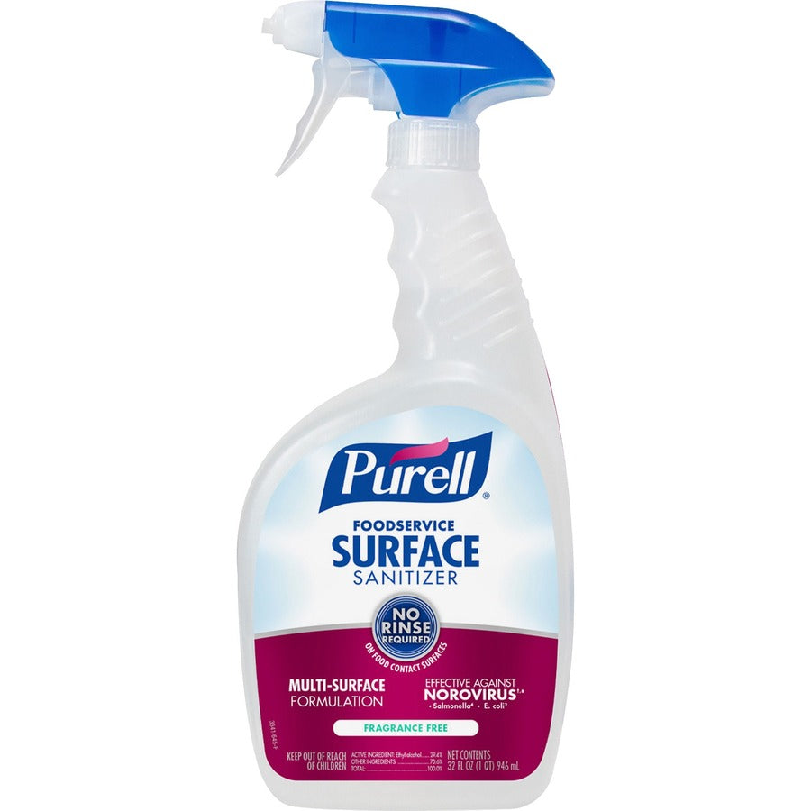 Image of GOJO® Foodservice Sanitizer, Trigger Spray/Capped, 32oz, 6/CT, CL