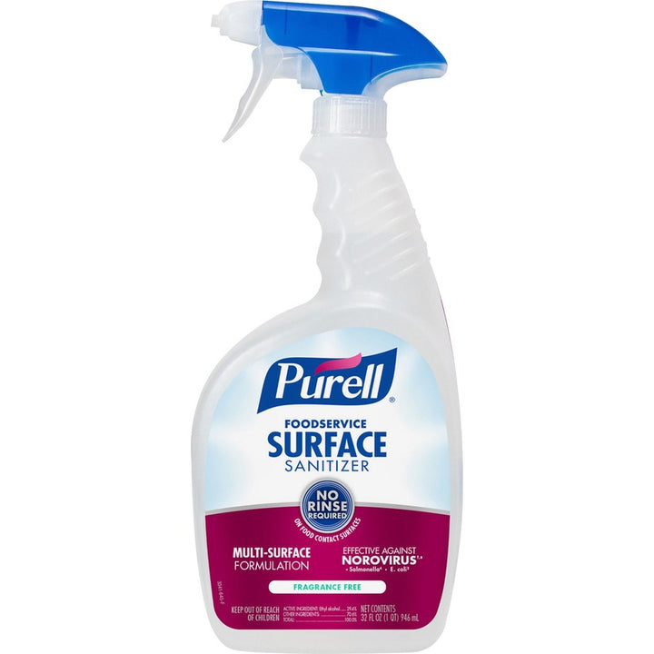 Image of GOJO® Foodservice Sanitizer, Trigger Spray/Capped, 32oz, 6/CT, CL