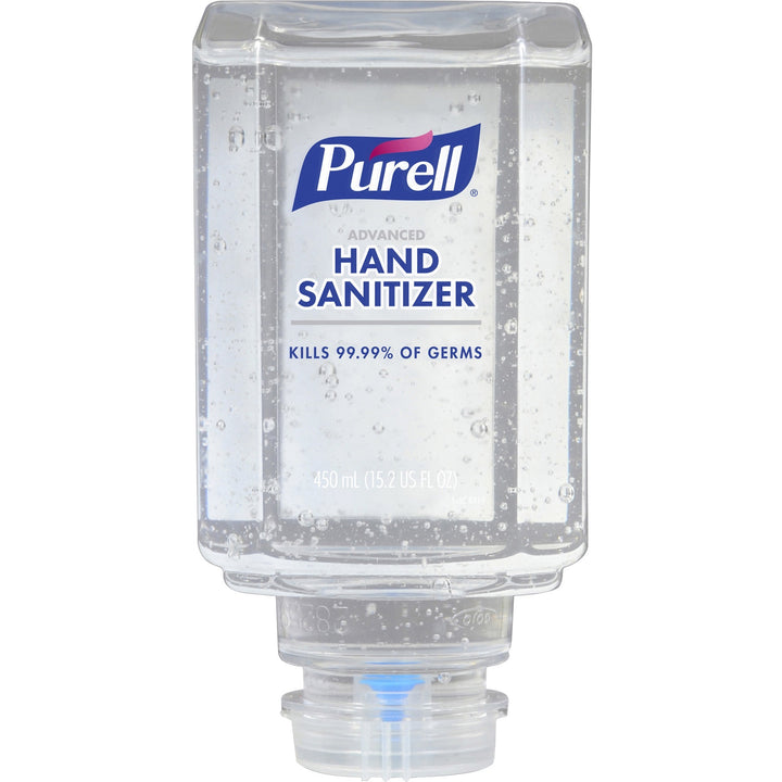 Image of GOJO® Hand Sanitizer Refill, Gel, f/ESI, 450ml, 6/CT, Clear