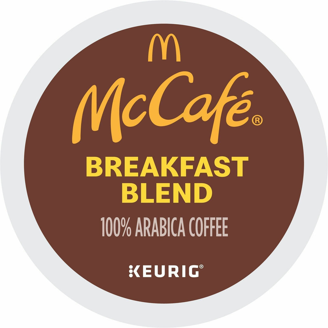 Image of McCafè® 8041 Breakfast Blend Coffee, Compatible with Keurig Brewer, Light, K-Cup, 24 / Box