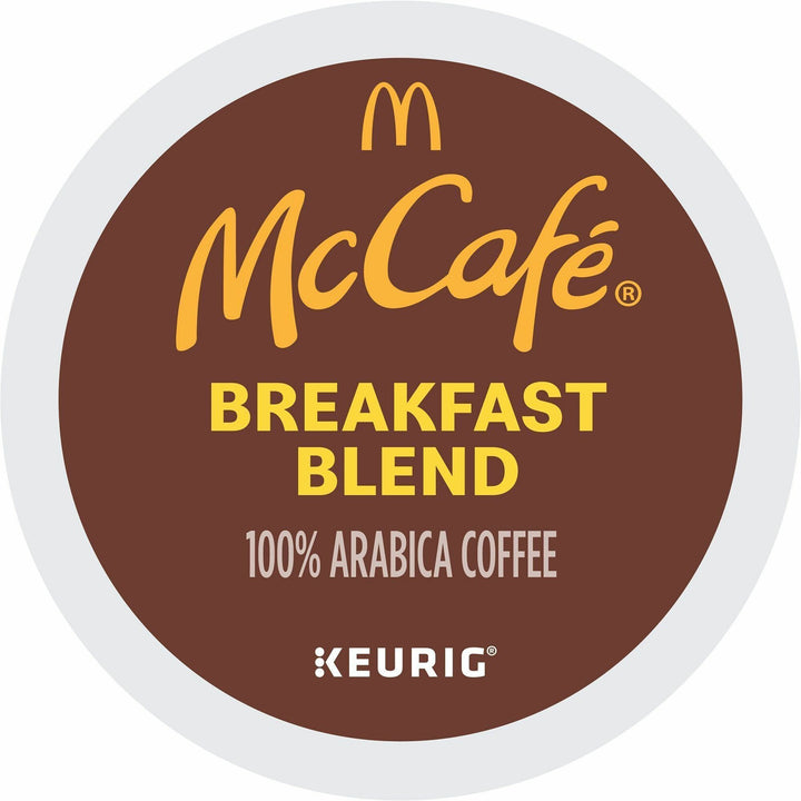 Image of McCafè® 8041 Breakfast Blend Coffee, Compatible with Keurig Brewer, Light, K-Cup, 24 / Box