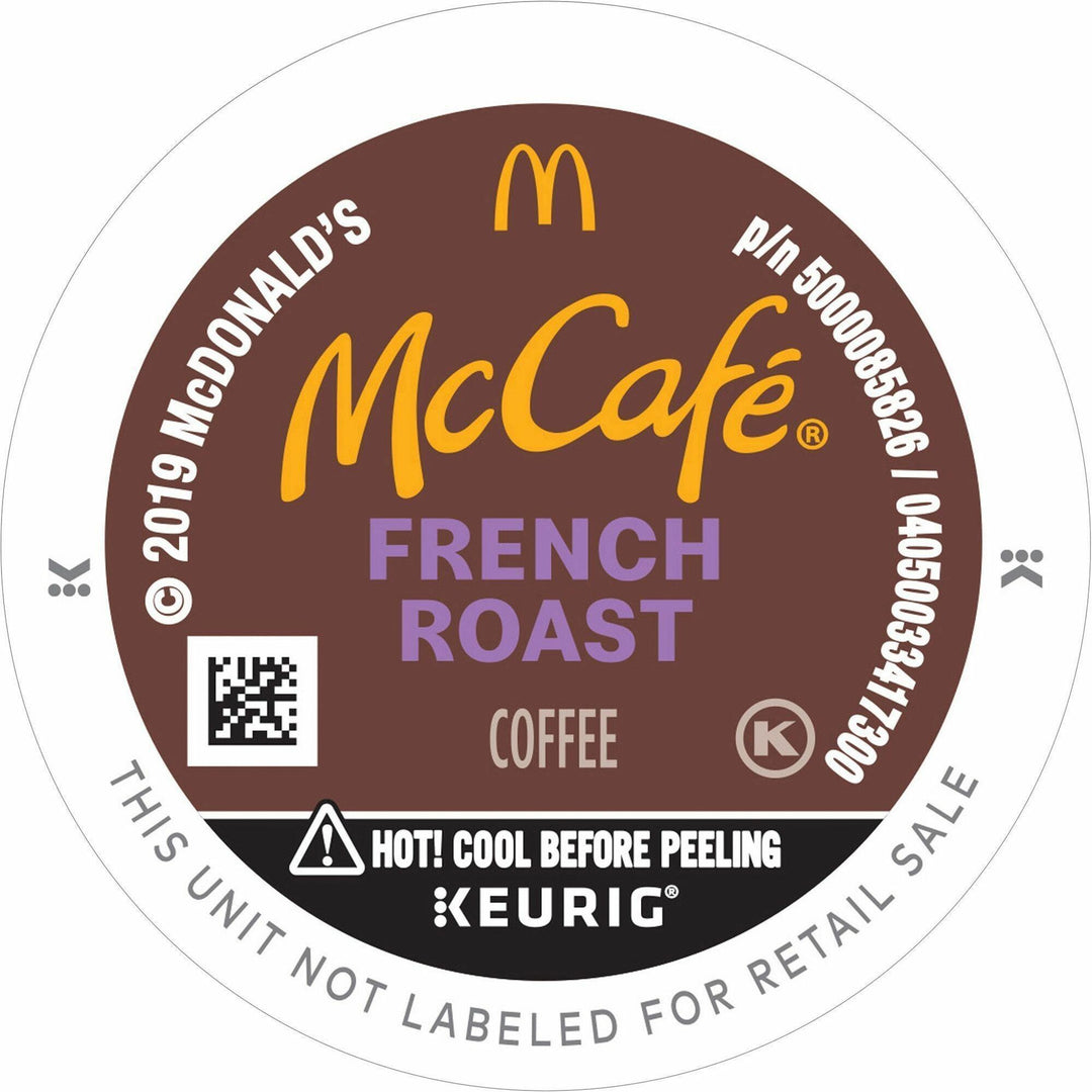 Image of McCafè® 8042 French Roast Coffee, Compatible with Keurig Brewer, Dark/Bold, K-Cup, 24 / Box