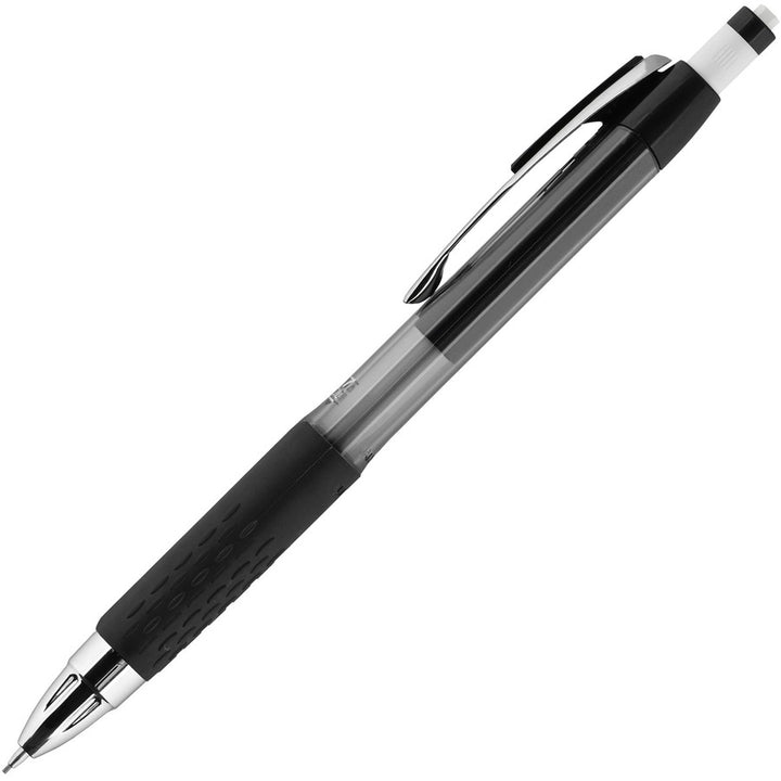 Image of uniball® 207 Mechanical Pencil, 0.7 Mm, Hb (#2), Black Lead, Black Barrel, Dozen