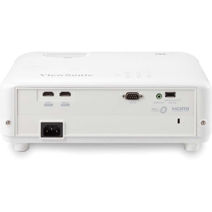 Image of ViewSonic Projector, 4K, 3200 Lumen, 12-3/10"Wx8-7/10"Lx4-3/10"H, WE