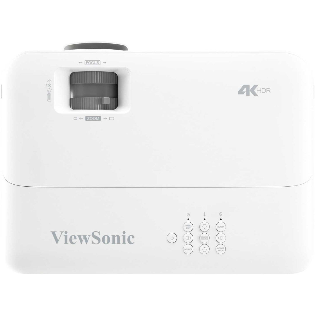 Image of ViewSonic Projector, 4K, 3200 Lumen, 12-3/10"Wx8-7/10"Lx4-3/10"H, WE
