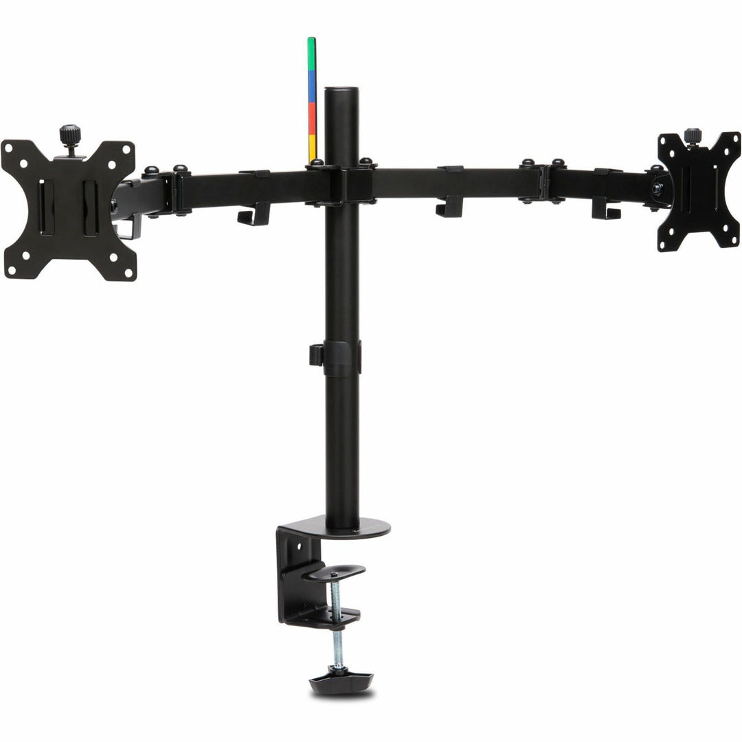 Image of Kensington® Monitor Arm,Dual,SmartFit,C-Clamp,15-7/10"H,GY