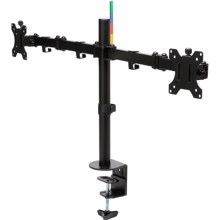 Image of Kensington® Monitor Arm,Dual,SmartFit,C-Clamp,15-7/10"H,GY