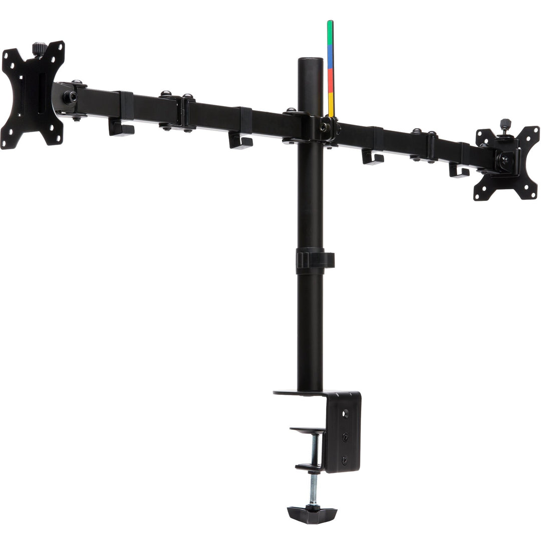 Image of Kensington® Monitor Arm,Dual,SmartFit,C-Clamp,15-7/10"H,GY
