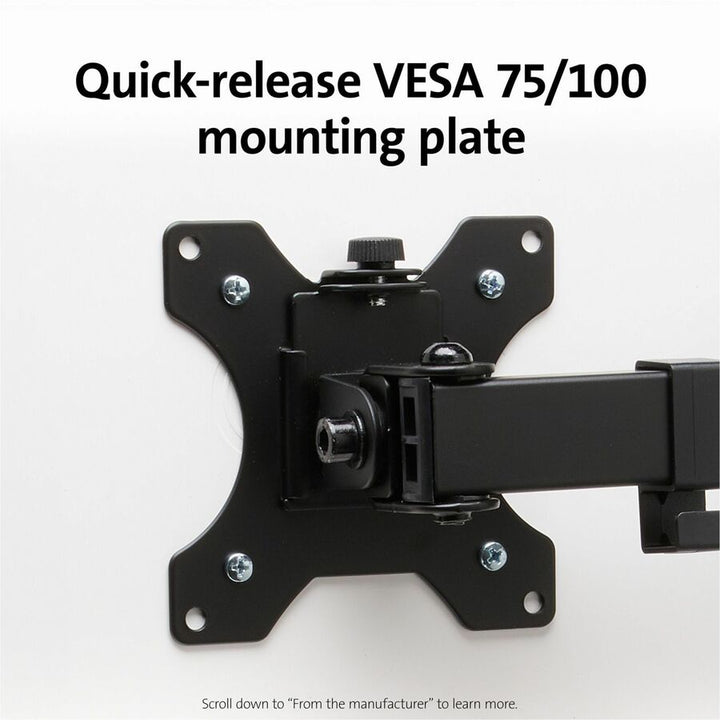 Image of Kensington® Monitor Arm,Dual,SmartFit,C-Clamp,15-7/10"H,GY