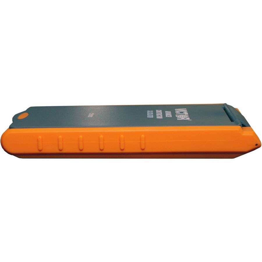 Image of Victor C6000 Simple Calculator, 0.31", LCD, Battery Powered, 2 x LR44, 6.5" H x 3.5" W x 0.8" Depth, Orange, 1 Each
