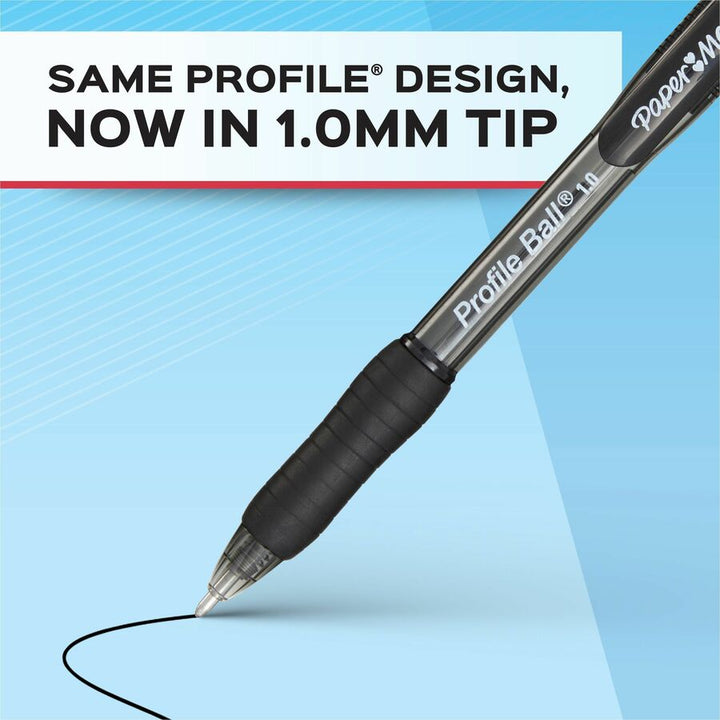 Image of Paper Mate® Pen,Ballpoint Profile,Retractable,1.0mm,4/PK,AST Ink/Barrel