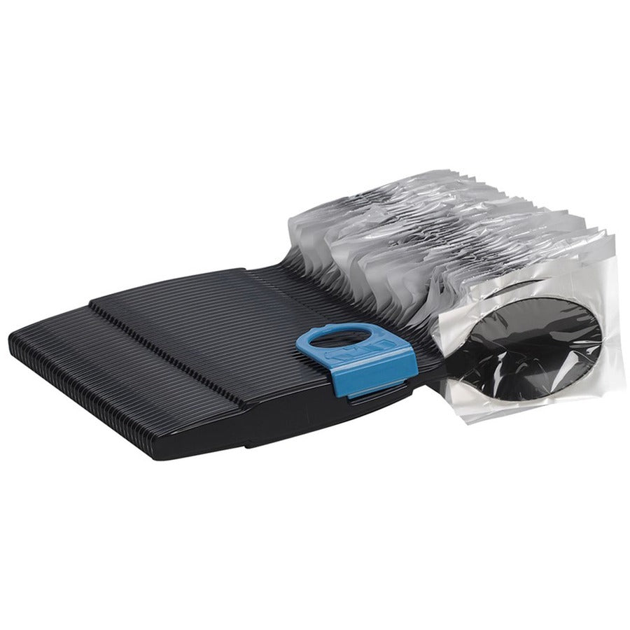 Image of Dixie® Teaspoons, Wrapped, SmartStock, 960/CT, Black