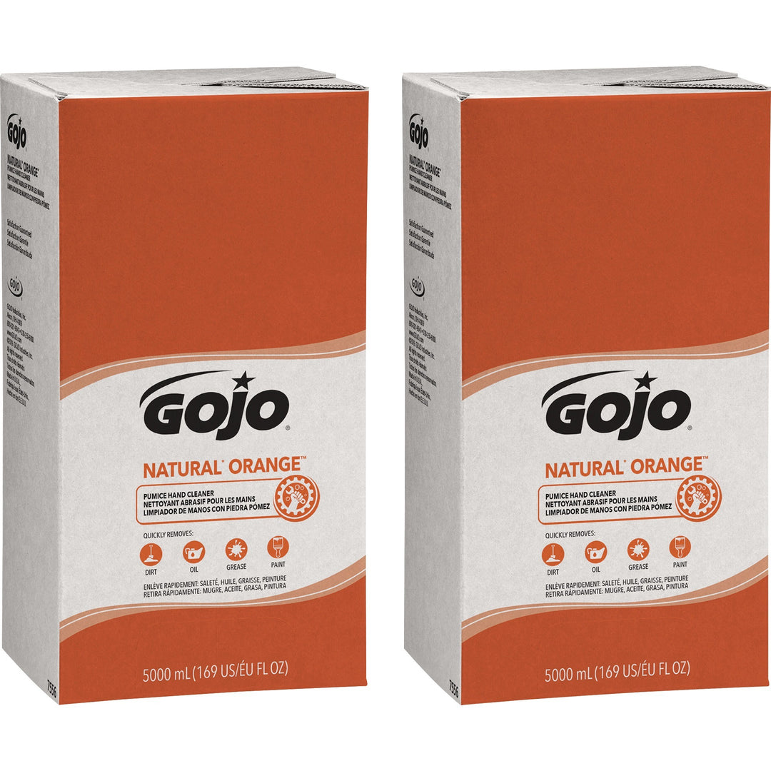 Image of GOJO® Hand Cleaner Refill,Lotion,w/Pumice,f/PRO TDX,5000ml,2/CT