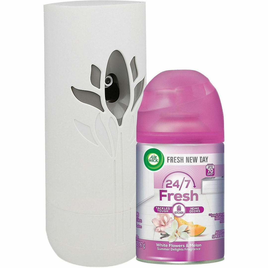 Image of Air Wick 88410 Pure 24/7 Summer Air Spray Kit, Spray, Summer Delights, 70 Day, 1 Kit