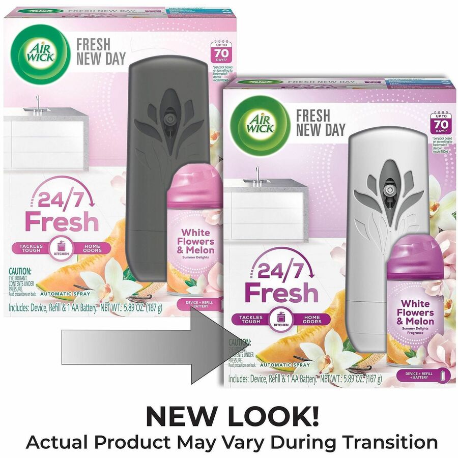 Image of Air Wick 88410 Pure 24/7 Summer Air Spray Kit, Spray, Summer Delights, 70 Day, 1 Kit