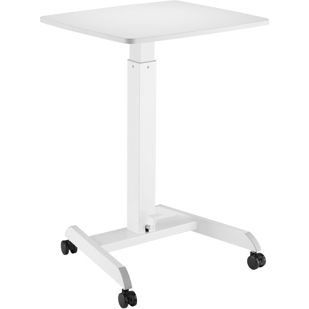 Image of Kantek Desk,Sit-Stand,Mobile,23-3/5"x20-1/5"x29-3/5"-44-1/5",WE