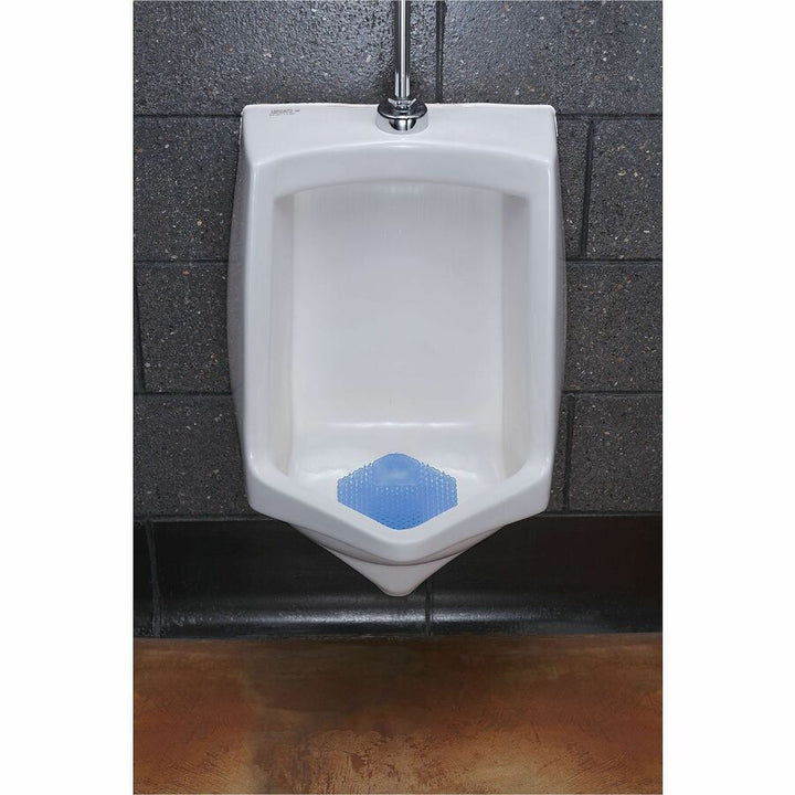 Image of Fresh Products 3WDS60CBL Wave 3D Urinal Screen, Lasts upto 30 Days, Splash Reducer, Odor Control, 10 / Box, Blue