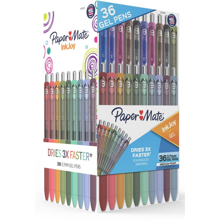 Image of Paper Mate® Inkjoy Gel Pen, Retractable, Medium 0.7 Mm, Assorted Ink And Barrel Colors, 36/pack