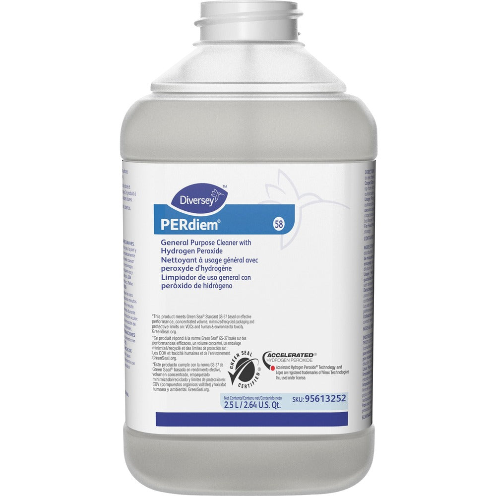 Image of Diversey Cleaner,Multipurpose,HydrogenPeroxide,J-Fill, Conc,2.5L,CL