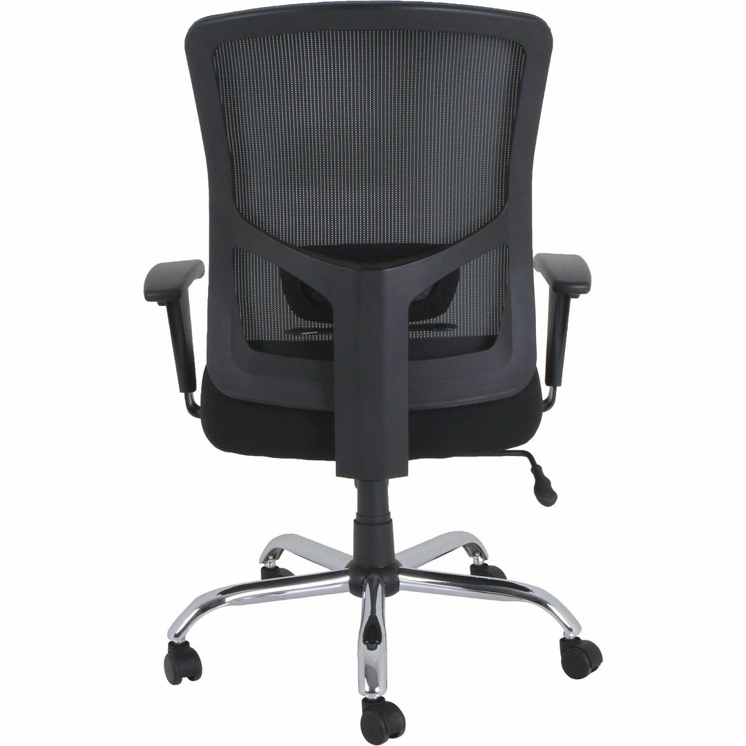Image of Lorell Chair,Big&Tall,Fabric Seat,29-1/8"x31-1/8"x42-1/2",BK