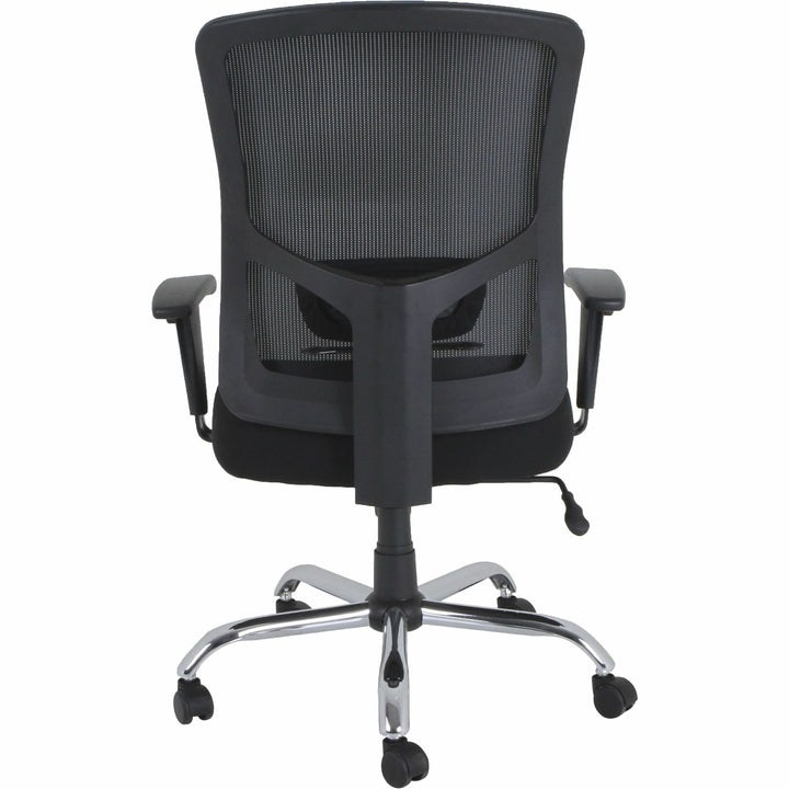 Image of Lorell Chair,Big&Tall,Fabric Seat,29-1/8"x31-1/8"x42-1/2",BK