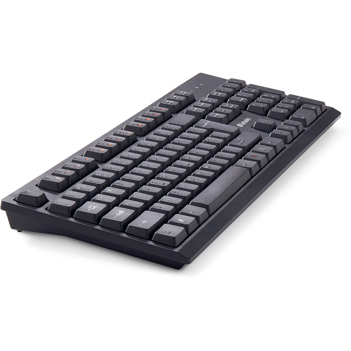 Image of Verbatim® Keyboard/Mouse, Wireless, w/Nano Receiver, Hot Keys, BK
