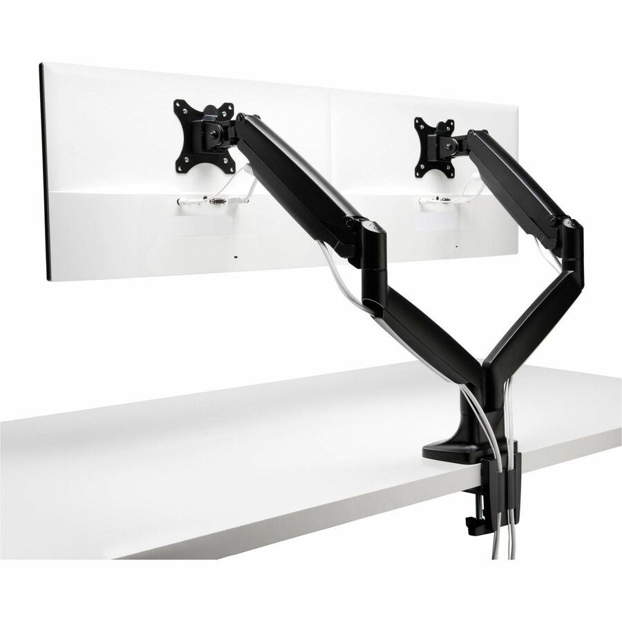 Image of Kensington® Monitor Arm,Dual,Fully Articulating,6-7/10"-19-9/10"H,BK