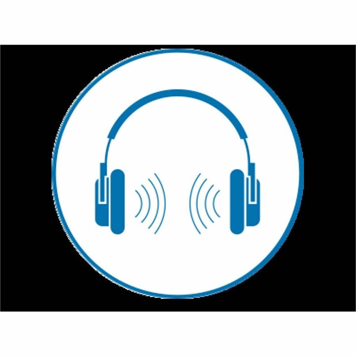 Image of Kensington® Headphone,Noise-Canceling,Hi-Fi,w/6' Cord,USB-C,BK