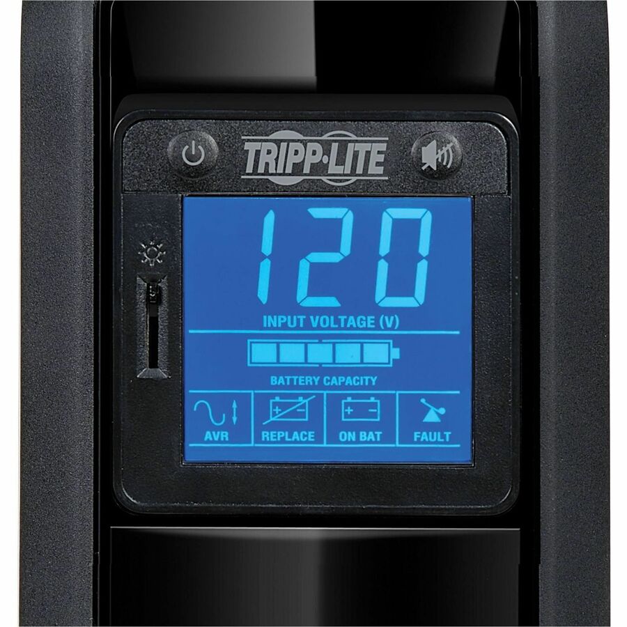 Image of Tripp Lite by Eaton OmniSmart LCD Line-Interactive UPS Tower, 8 Outlets, 900 VA, 870 J