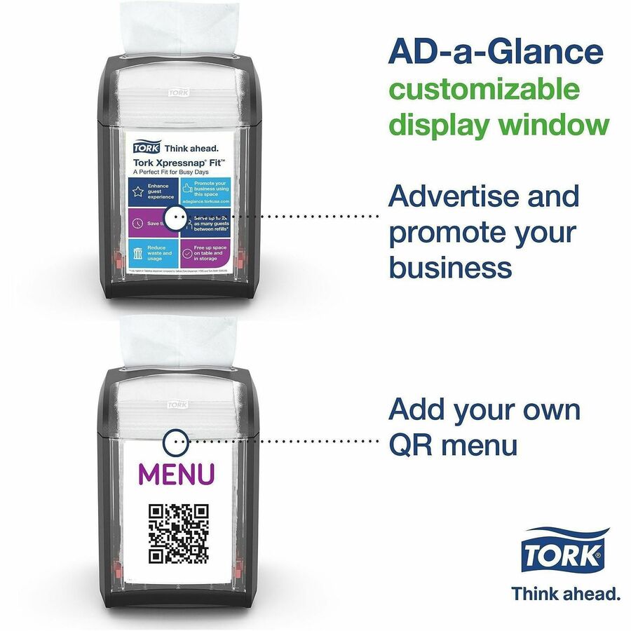 Image of TORK 7232000 Xpressnap Fit Tabletop Napkin Dispenser