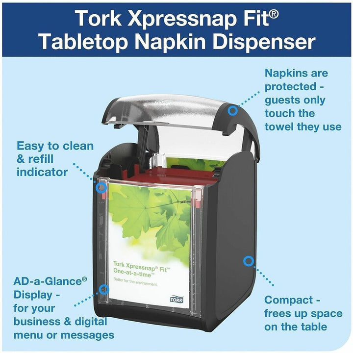 Image of TORK 7232000 Xpressnap Fit Tabletop Napkin Dispenser