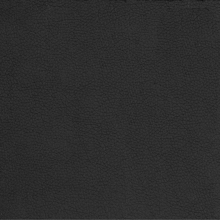 Image of HON® Hvl601 Series Executive High-Back Leather Chair, Supports Up To 250 Lb, 17.44" To 20.94" Seat Height, Black