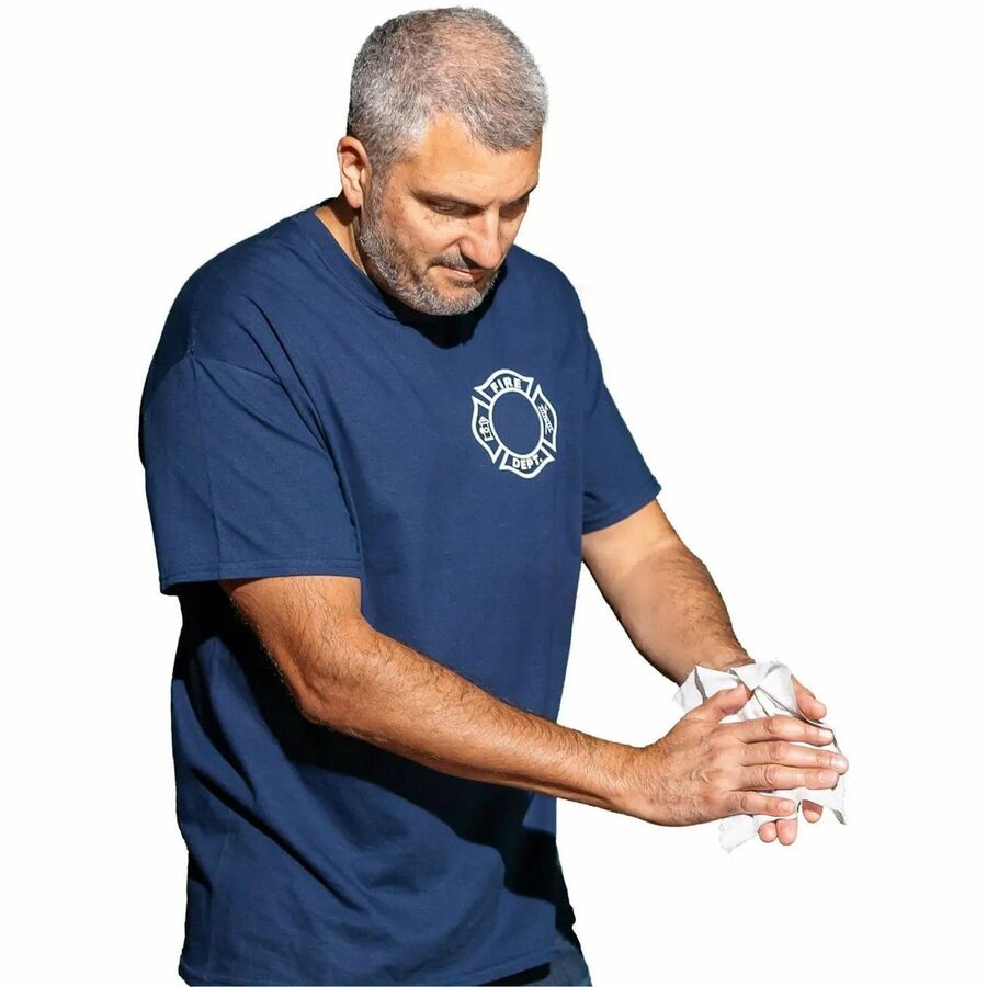 Image of 2XL Body Cloths, w/Vitamin E/Aloe, 8"x6", 700/Each, White