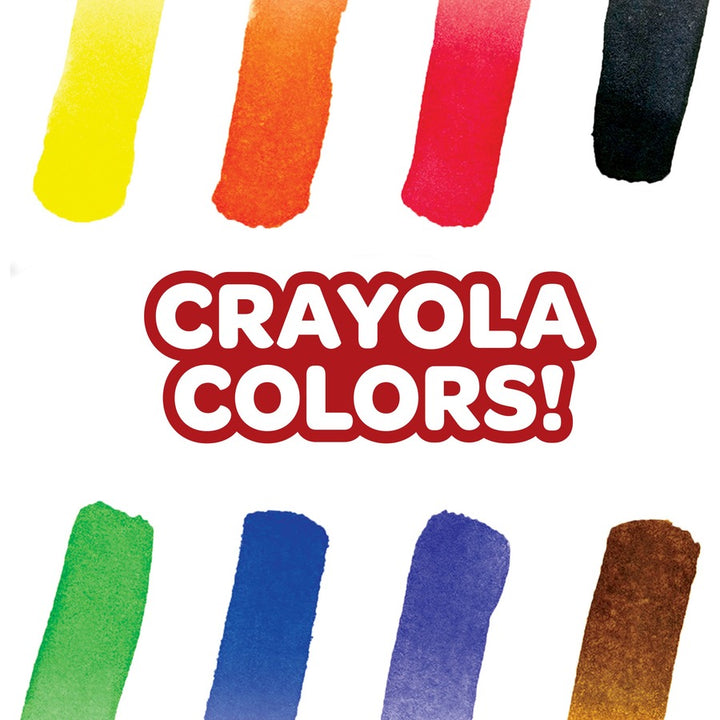 Image of Crayola 531205007 Watercolor Paint Refill, Brown, Washable, 1 Each