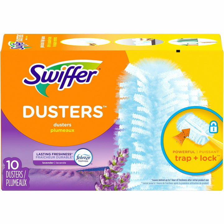 Image of Swiffer 21461 Scented Duster Refills, Fiber Bristle, 10 / Box