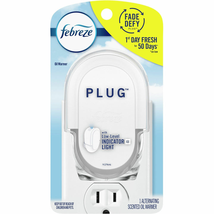Image of Febreze 68232 Plug Scented Oil Warmer, Oil, 50 Day, 1 Each